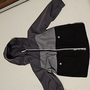 Boys warm rain jacket